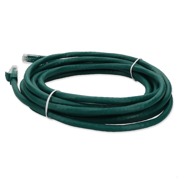 Add-On 25FT RJ-45 MALE TO RJ-45 MALE STRAIGHT GREEN CAT6A UTP COPPER PVC PATC - ADD-25FCAT6A-GN