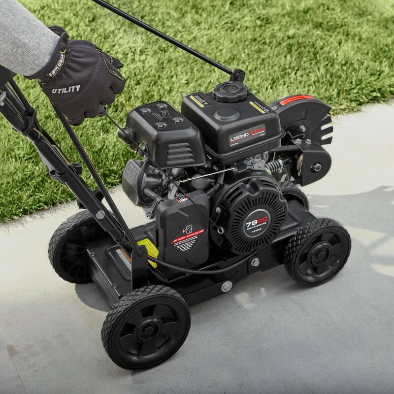 Legend Force 9 in. 79 cc Gas Powered 4-Stroke Walk Behind Landscape Edger - A063005