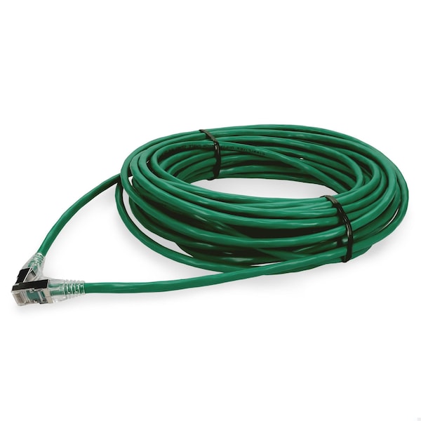 Add-On 12FT RJ-45 MALE TO RJ-45 MALE GREEN CAT6 STP PVC COPPER TAA COMPLIANT - ADD-12FCAT6S-GN-TAA