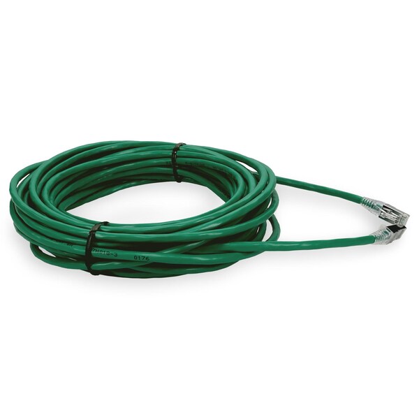 Add-On 12FT RJ-45 MALE TO RJ-45 MALE GREEN CAT6 STP PVC COPPER TAA COMPLIANT - ADD-12FCAT6S-GN-TAA
