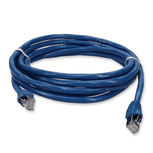 Add-On 2FT RJ-45 MALE TO RJ-45 MALE SHIELDED STRAIGHT BLUE CAT6 STP COPPER PV - ADD-2FCAT6S-BE