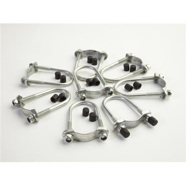 Jumpking Jumpking HWHS-S8 Enclosure U-Bolt Hardware Set - Set of 8 - HWHS-S8