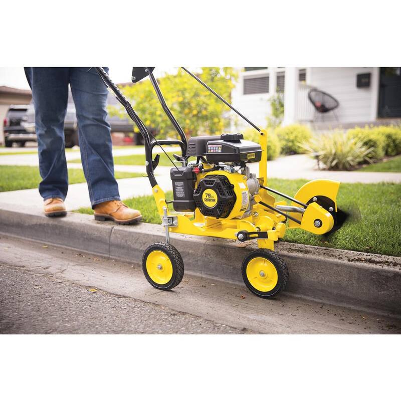 Champion Power Equipment 9 in. 79 cc Gas Powered 4-Stroke Walk Behind Lawn Edger - 201465