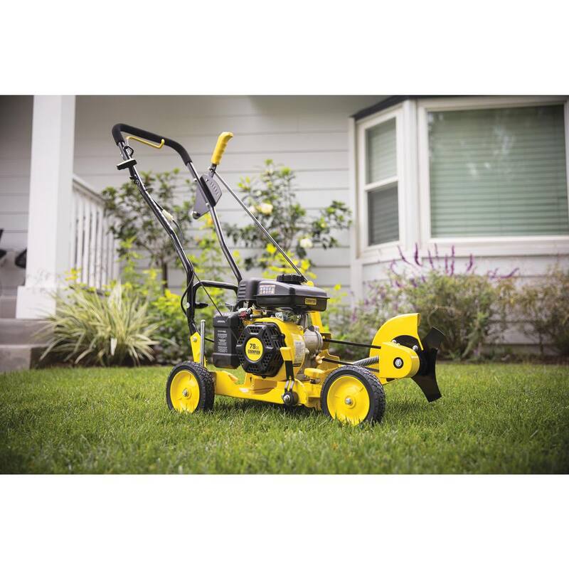 Champion Power Equipment 9 in. 79 cc Gas Powered 4-Stroke Walk Behind Lawn Edger - 201465
