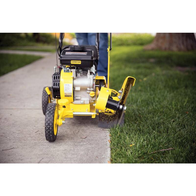 Champion Power Equipment 9 in. 79 cc Gas Powered 4-Stroke Walk Behind Lawn Edger - 201465