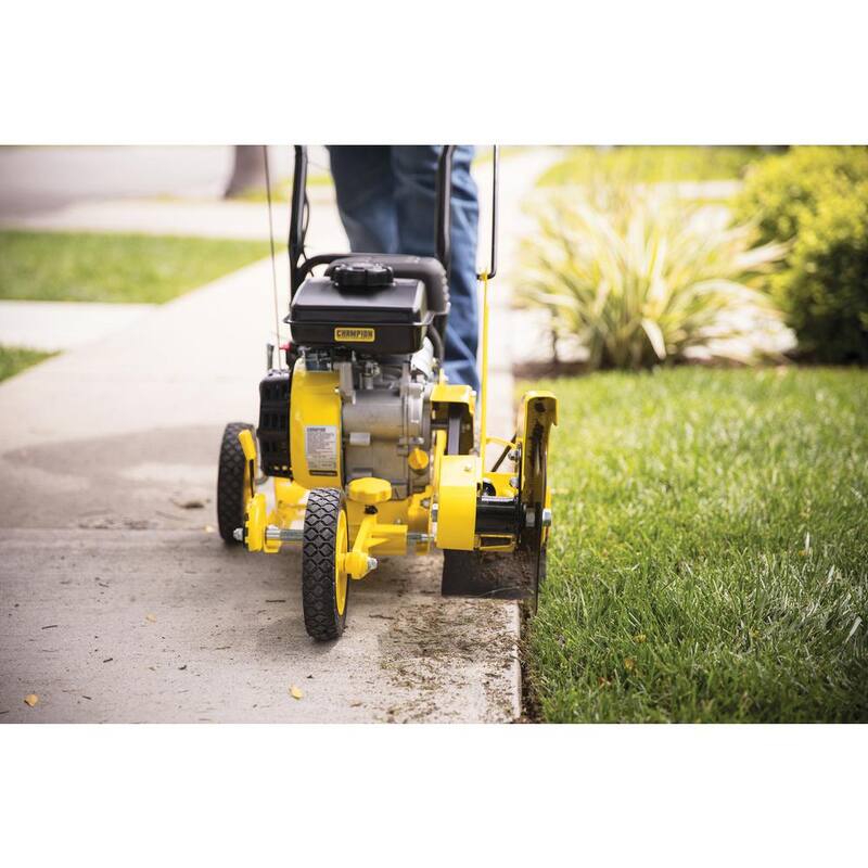 Champion Power Equipment 9 in. 79 cc Gas Powered 4-Stroke Walk Behind Lawn Edger - 201465