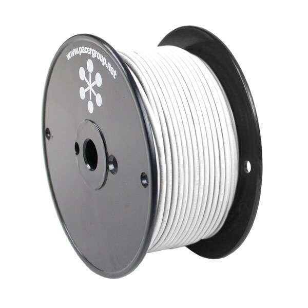 Pacer Group Pacer White 14 AWG Primary Wire - 250ft - WUL14WH-250