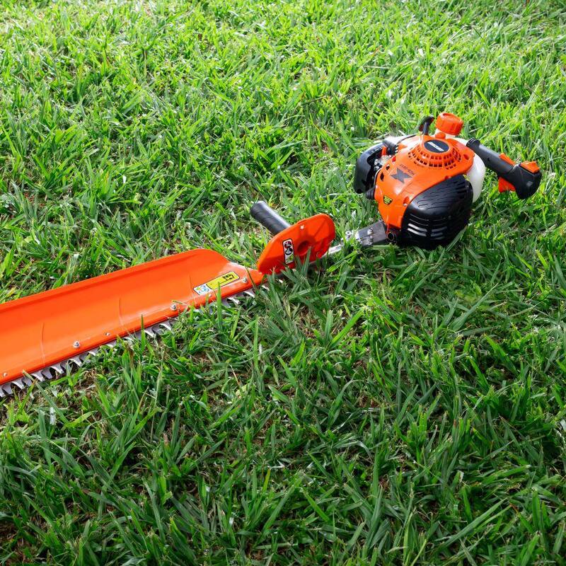 ECHO 38 in. 21.2 cc Gas 2-Stroke Engine X Series Single-Sided Hedge Trimmer - HCS-3810