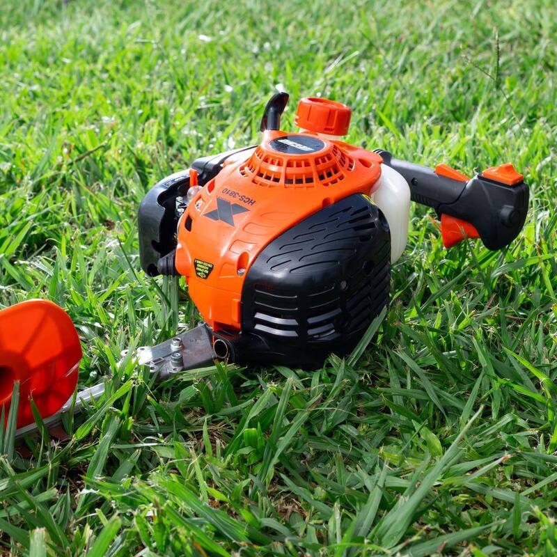 ECHO 38 in. 21.2 cc Gas 2-Stroke Engine X Series Single-Sided Hedge Trimmer - HCS-3810
