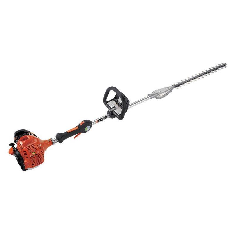 ECHO 21 in. 21.2 cc Gas 2-Stroke Hedge Trimmer with 33 in. Shaft - SHC-225