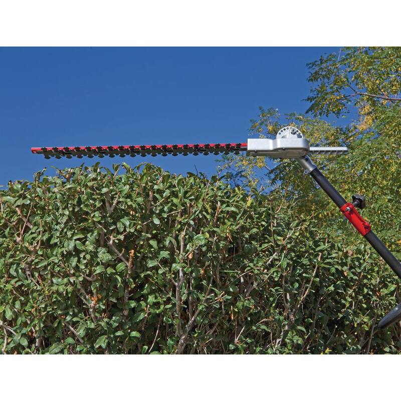 Troy-Bilt 22 in. 25 cc Gas 2-Stroke Articulating Hedge Trimmer with Attachment Capabilities - TB25HT