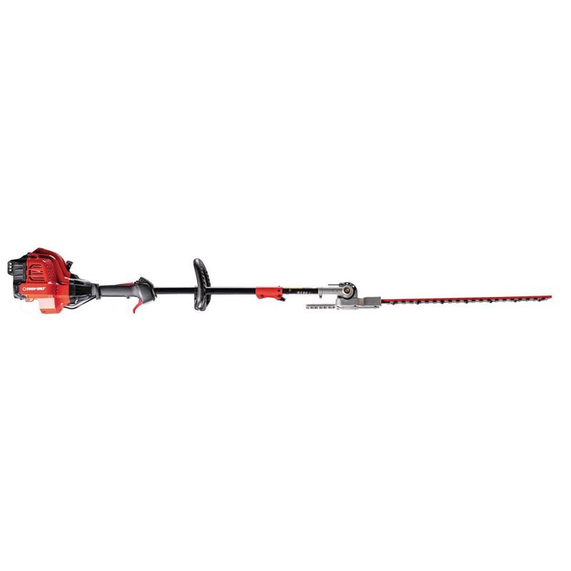 Troy-Bilt 22 in. 25 cc Gas 2-Stroke Articulating Hedge Trimmer with Attachment Capabilities - TB25HT