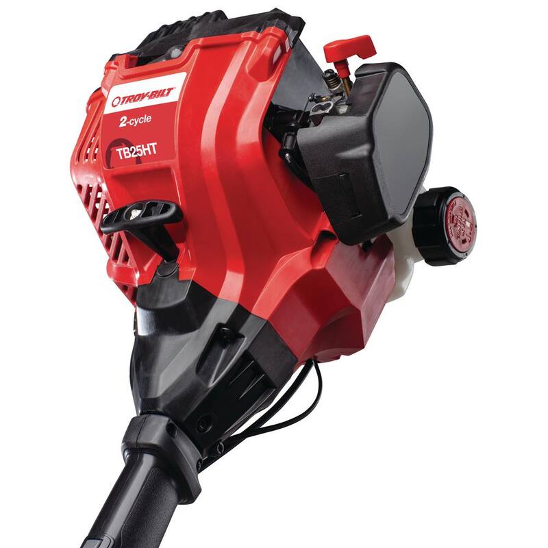 Troy-Bilt 22 in. 25 cc Gas 2-Stroke Articulating Hedge Trimmer with Attachment Capabilities - TB25HT