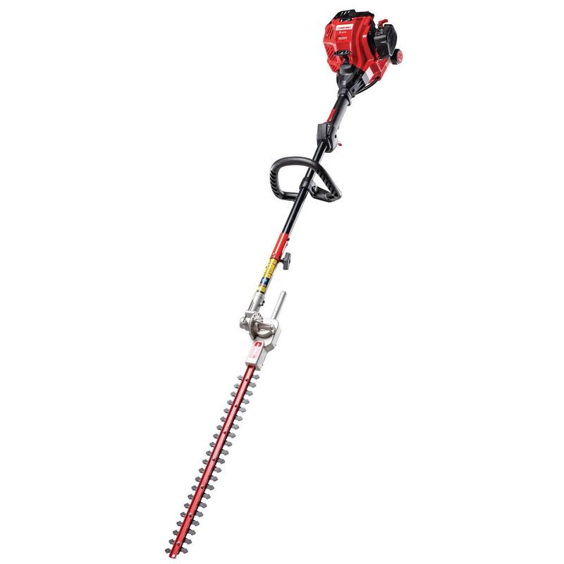 Troy-Bilt 22 in. 25 cc Gas 2-Stroke Articulating Hedge Trimmer with Attachment Capabilities - TB25HT
