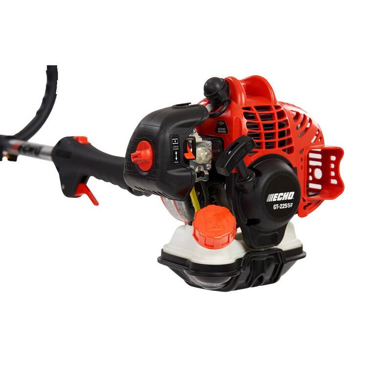 ECHO 21.2 cc Gas 2-Stroke Curved Shaft String Trimmer with Speed-Feed Head - GT-225SF