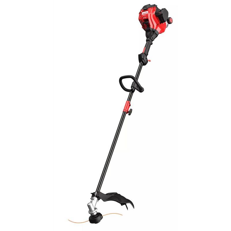 Troy-Bilt 25 cc Gas 2-Stroke Straight Shaft Trimmer with Attachment Capabilities - TB252S