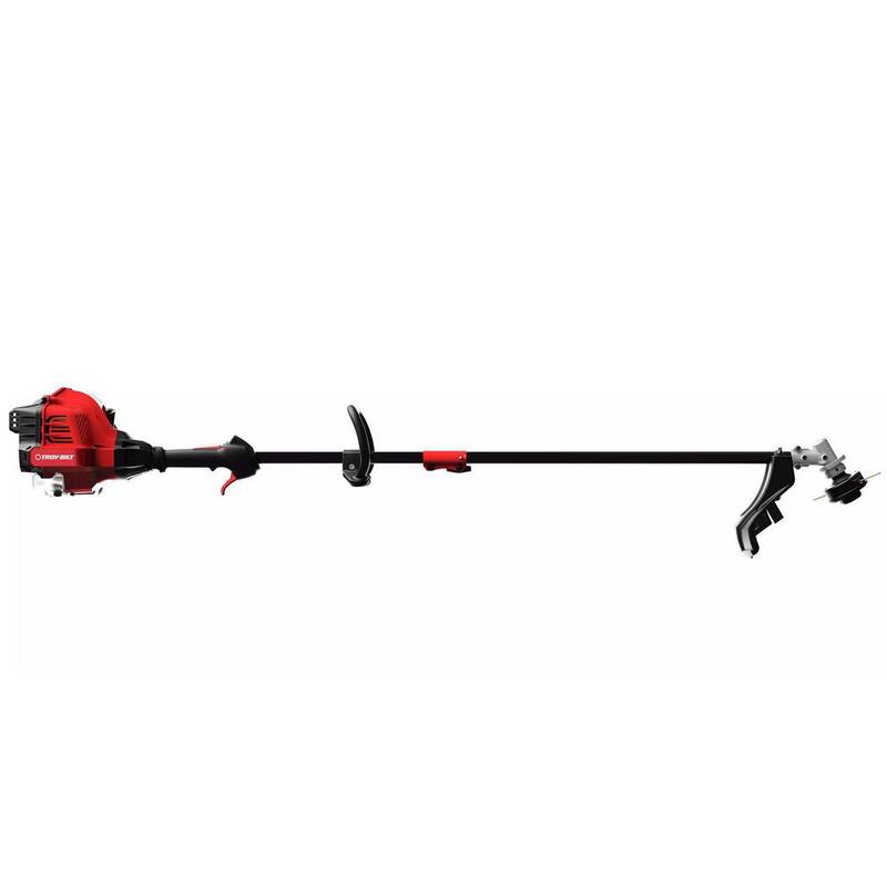 Troy-Bilt 25 cc Gas 2-Stroke Straight Shaft Trimmer with Attachment Capabilities - TB252S