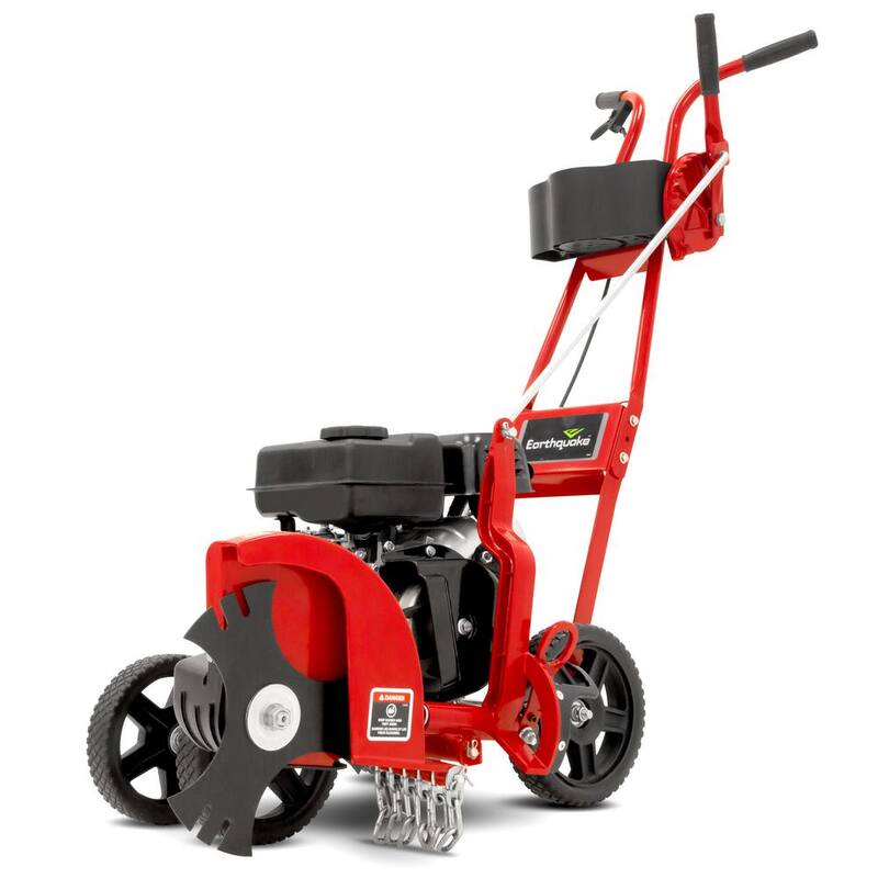Earthquake 9 in. Tri-Tip Blade 79 cc Viper Engine Gas Lawn and Landscape Edger with 4-Wheel Design and Multi-Position Pivot Head - 41273