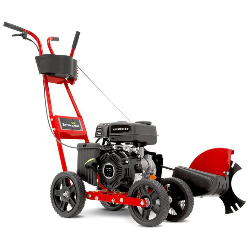 Earthquake 9 in. Tri-Tip Blade 79 cc Viper Engine Gas Lawn and Landscape Edger with 4-Wheel Design and Multi-Position Pivot Head - 41273
