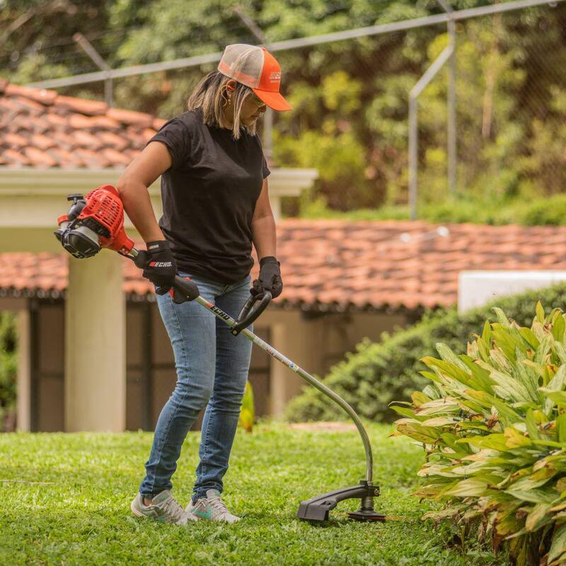 ECHO 21.2 cc Gas 2-Stroke Extended Length Curved Shaft String Trimmer - GT-225L