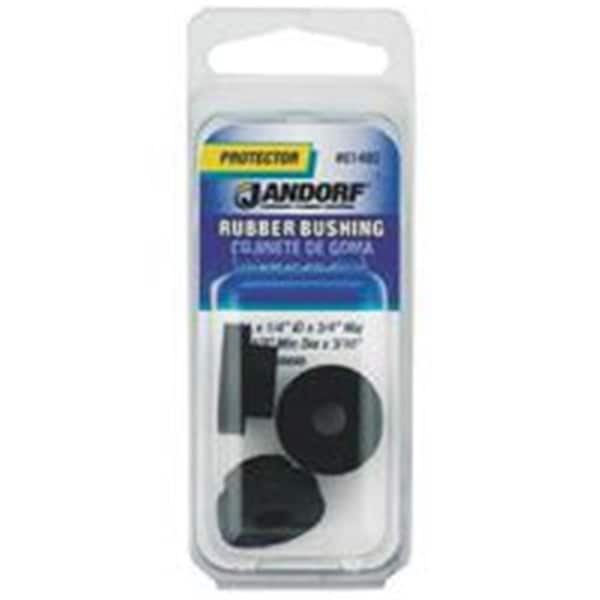 Jandorf Bushing Rubber, 1/4 in, Rubber - 3395381