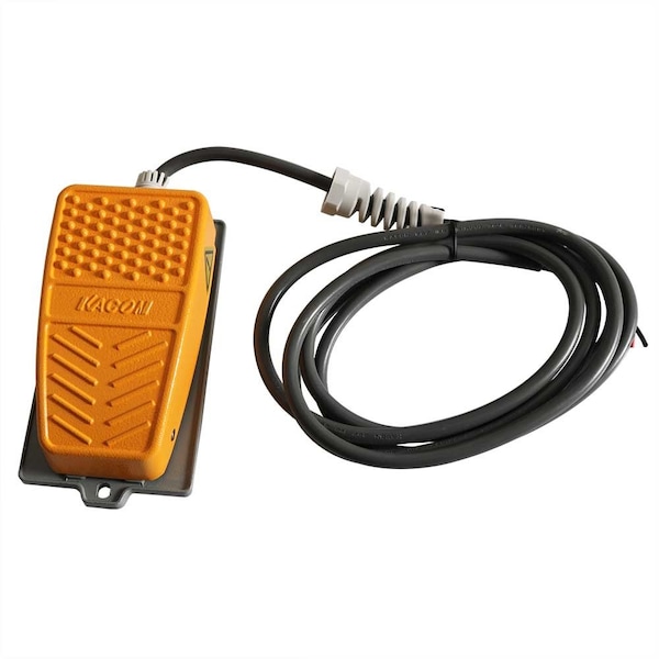 Interruptor de pedal momentáneo de contacto no deslizante Big Horn 110V / 15A - 18807.
