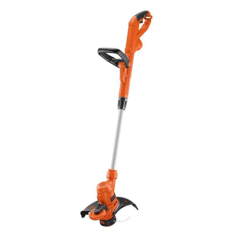 BLACK+DECKER 14 in. 6.5 AMP Corded Electric Single Line 2-in-1 String Trimmer & Lawn Edger with Automatic Feed and POWERDRIVE - GH900