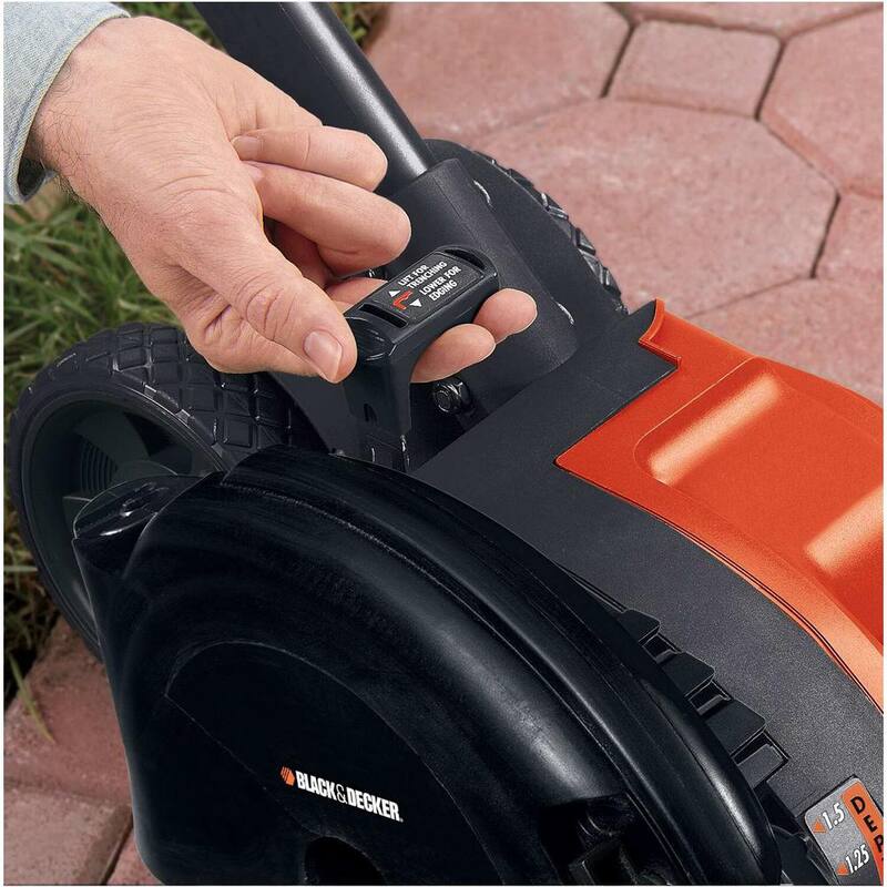 BLACK+DECKER 7.5 in. 12 Amp Corded Electric 2-in-1 Lawn Edger & Trencher - LE750