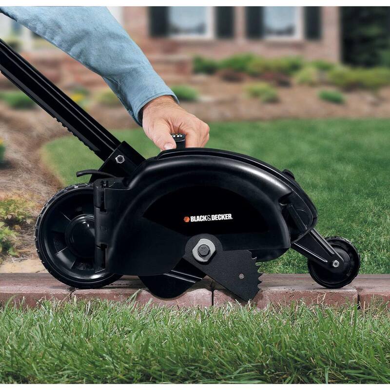 BLACK+DECKER 7.5 in. 12 Amp Corded Electric 2-in-1 Lawn Edger & Trencher - LE750