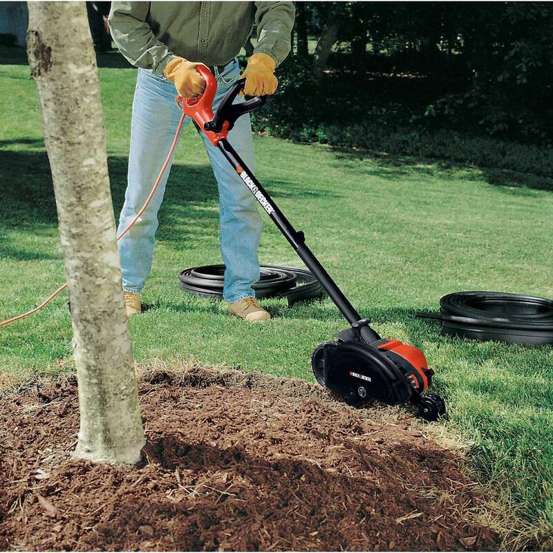 BLACK+DECKER 7.5 in. 12 Amp Corded Electric 2-in-1 Lawn Edger & Trencher - LE750