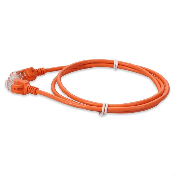 Add-On 3FT RJ-45 M/M CAT6A ORANGE CU PVC CBL - ADD-3FSLCAT6A-OE