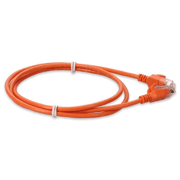 Add-On 3FT RJ-45 M/M CAT6A ORANGE CU PVC CBL - ADD-3FSLCAT6A-OE