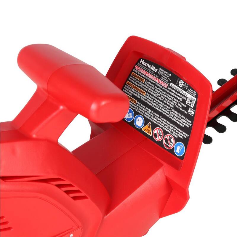 Homelite 17 in. 2.7 Amp Electric Hedge Trimmer - UT44110B