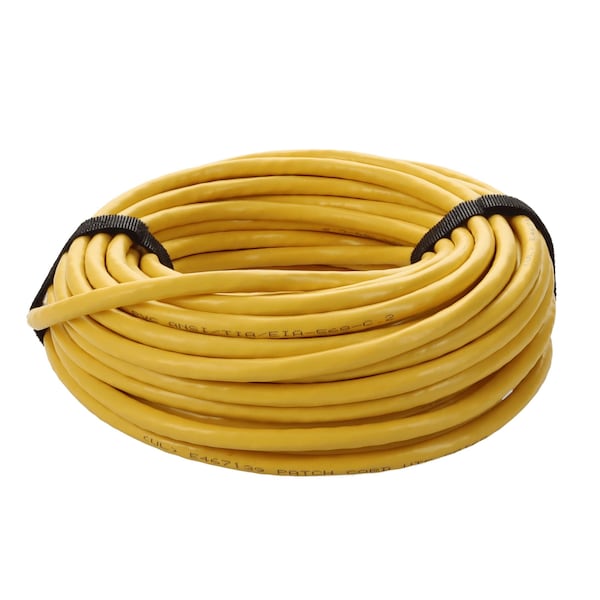 Add-On 30FT RJ-45 MALE TO RJ-45 MALE STRAIGHT YELLOW CAT6A UTP COPPER PVC PAT - ADD-30FCAT6A-YW