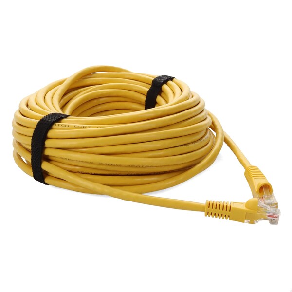 Add-On 30FT RJ-45 MALE TO RJ-45 MALE STRAIGHT YELLOW CAT6A UTP COPPER PVC PAT - ADD-30FCAT6A-YW