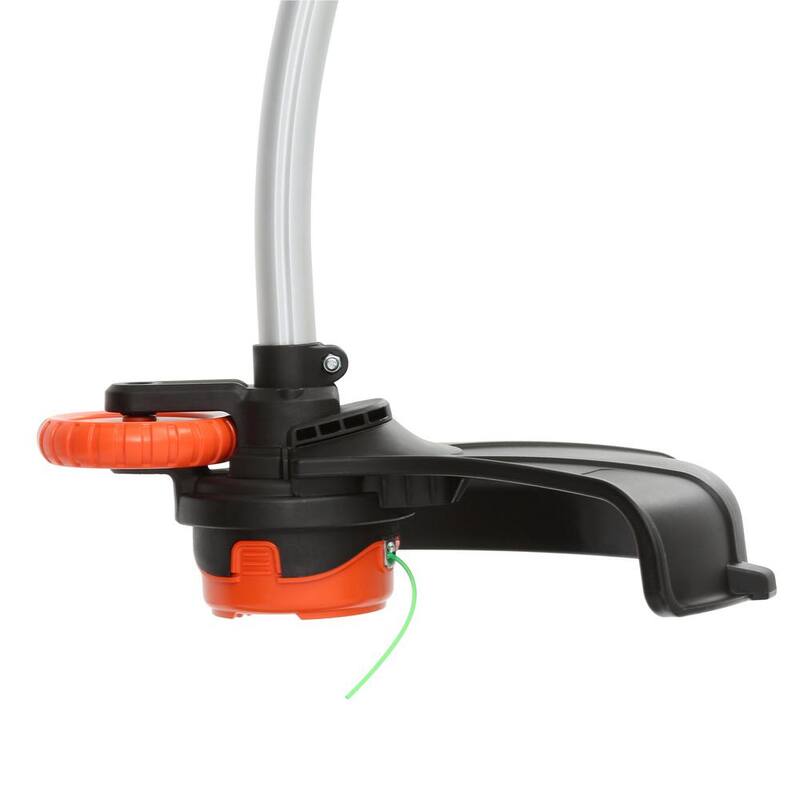 BLACK+DECKER 14 in. 7.5 AMP Corded Electric Curved Shaft 0.080 in. Single Line 2-in-1 String Trimmer & Lawn Edger with Automatic Feed - GH3000
