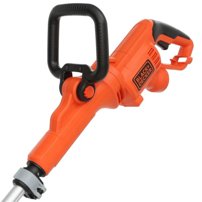 BLACK+DECKER 14 in. 7.5 AMP Corded Electric Curved Shaft 0.080 in. Single Line 2-in-1 String Trimmer & Lawn Edger with Automatic Feed - GH3000