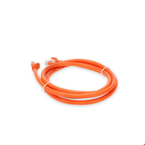 Add-On 7FT RJ-45 MALE TO RJ-45 MALE STRAIGHT ORANGE CAT6A UTP PVC COPPER PATC - ADD-7FCAT6A-OE
