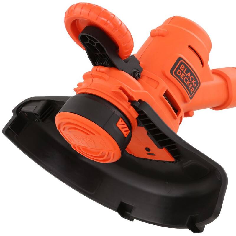 BLACK+DECKER 12 in. 6.5 AMP Corded Electric 3-in-1 String Trimmer & Lawn Edger with Lawn Mower Attachment - MTE912