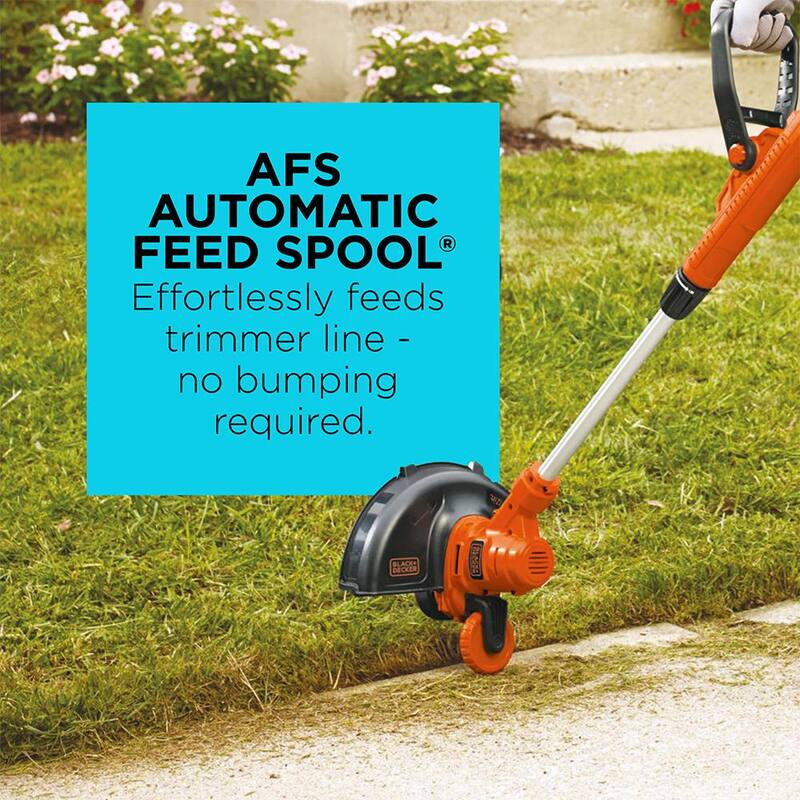 BLACK+DECKER 12 in. 6.5 AMP Corded Electric 3-in-1 String Trimmer & Lawn Edger with Lawn Mower Attachment - MTE912
