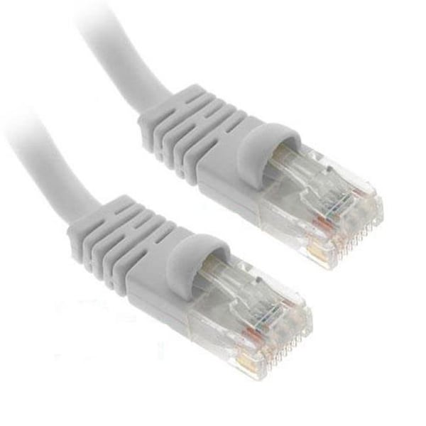 Cmple CMPLE 558-N RJ45 Cat5 Cat5E Ethernet Lan Network Cable -15 Ft White - 558-N