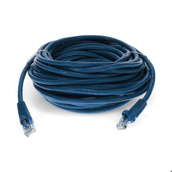 Add-On 18FT RJ-45 MALE TO RJ-45 MALE CAT6 STRAIGHT MICROBOOT, SNAGLESS BLUE U - ADD-18FCAT6-BE