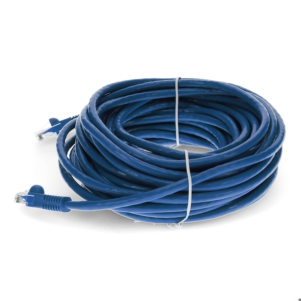 Add-On 18FT RJ-45 MALE TO RJ-45 MALE CAT6 STRAIGHT MICROBOOT, SNAGLESS BLUE U - ADD-18FCAT6-BE