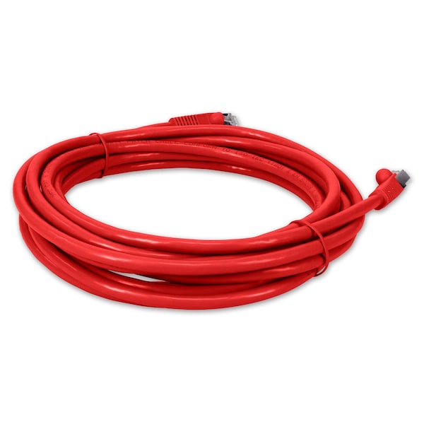 Cable de red CAT6 STP PVC cobre TAA de 12 pies macho a macho en rojo - ADD-12FCAT6S-RD-TAA