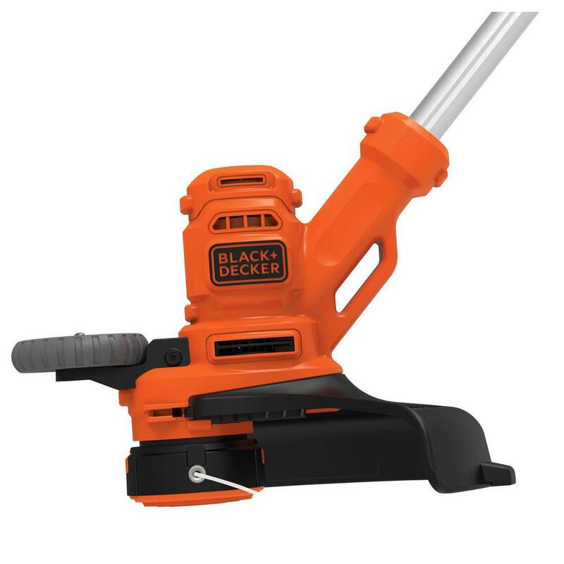 BLACK+DECKER 14 in. 6.5 Amp Corded Electric Single Line 2-In-1 String Trimmer & Lawn Edger with Automatic Feed - BESTA510