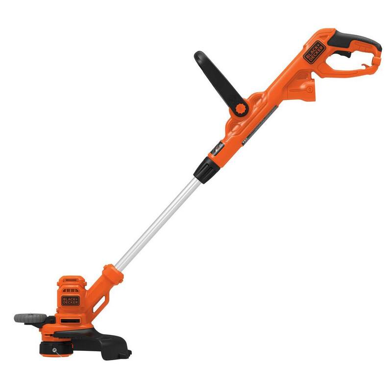BLACK+DECKER 14 in. 6.5 Amp Corded Electric Single Line 2-In-1 String Trimmer & Lawn Edger with Automatic Feed - BESTA510