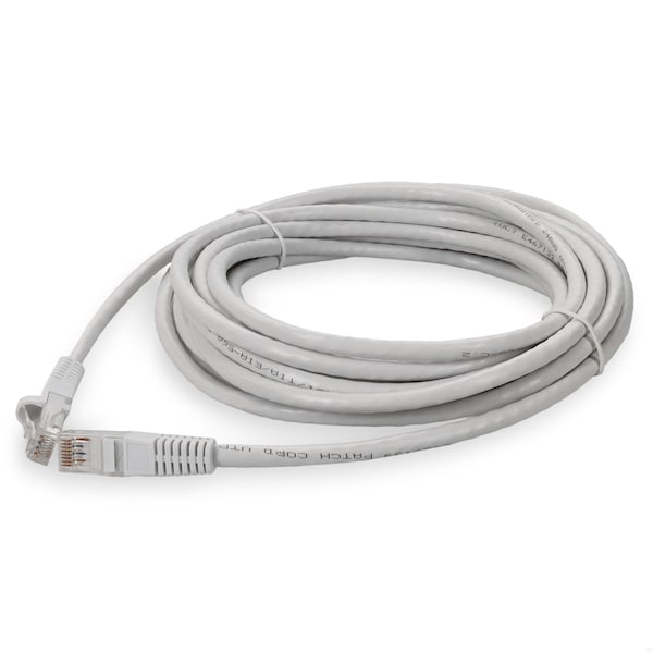 Add-On 50FT RJ-45 MALE TO RJ-45 MALE CAT6A STRAIGHT WHITE UTP COPPER PVC PATC - ADD-50FCAT6A-WE