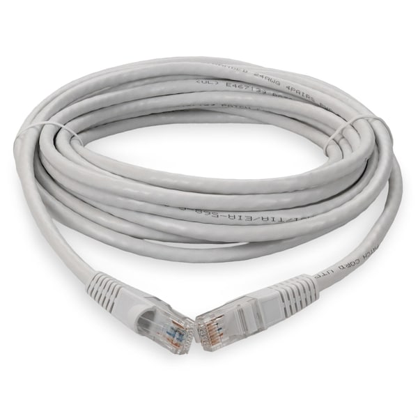 Add-On 50FT RJ-45 MALE TO RJ-45 MALE CAT6A STRAIGHT WHITE UTP COPPER PVC PATC - ADD-50FCAT6A-WE