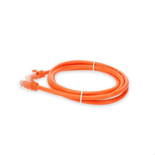 Add-On 5FT RJ-45 MALE TO RJ-45 MALE STRAIGHT ORANGE CAT6A UTP PVC COPPER PATC - ADD-5FCAT6A-OE