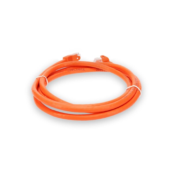 Add-On 5FT RJ-45 MALE TO RJ-45 MALE STRAIGHT ORANGE CAT6A UTP PVC COPPER PATC - ADD-5FCAT6A-OE